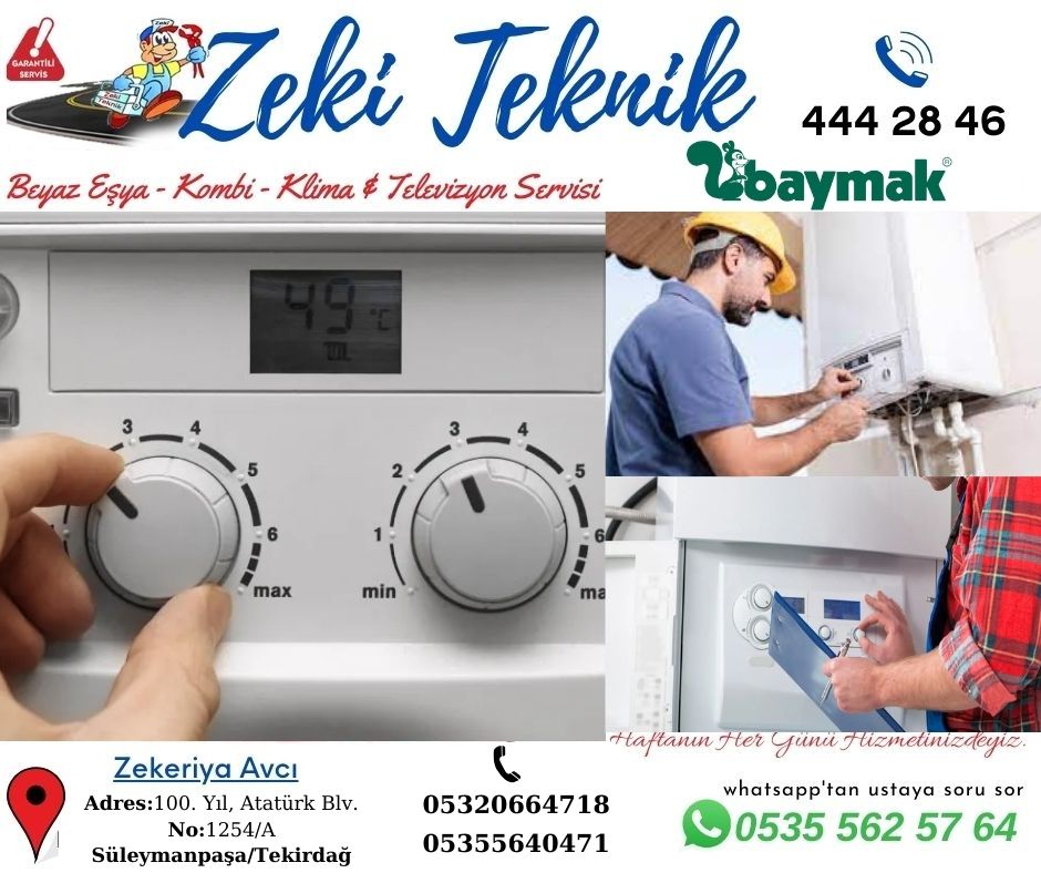 Süleymanpaşa Baymak Kombi Servisi
