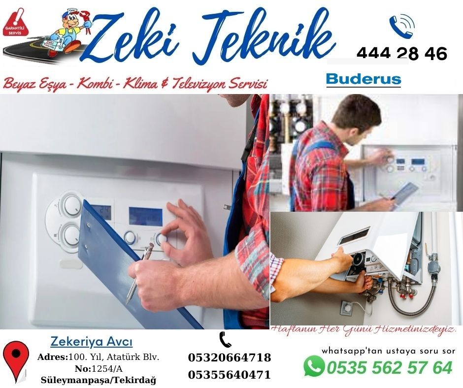 Süleymanpaşa Buderus Kombi Servisi