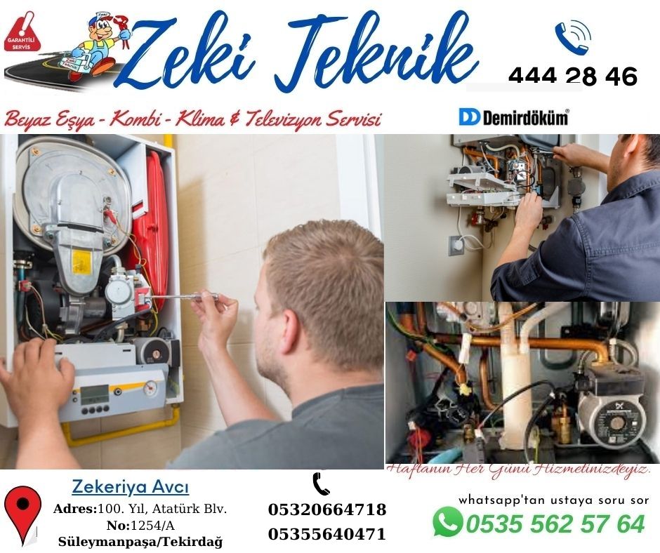 Süleymanpaşa Demirdöküm Kombi Servisi