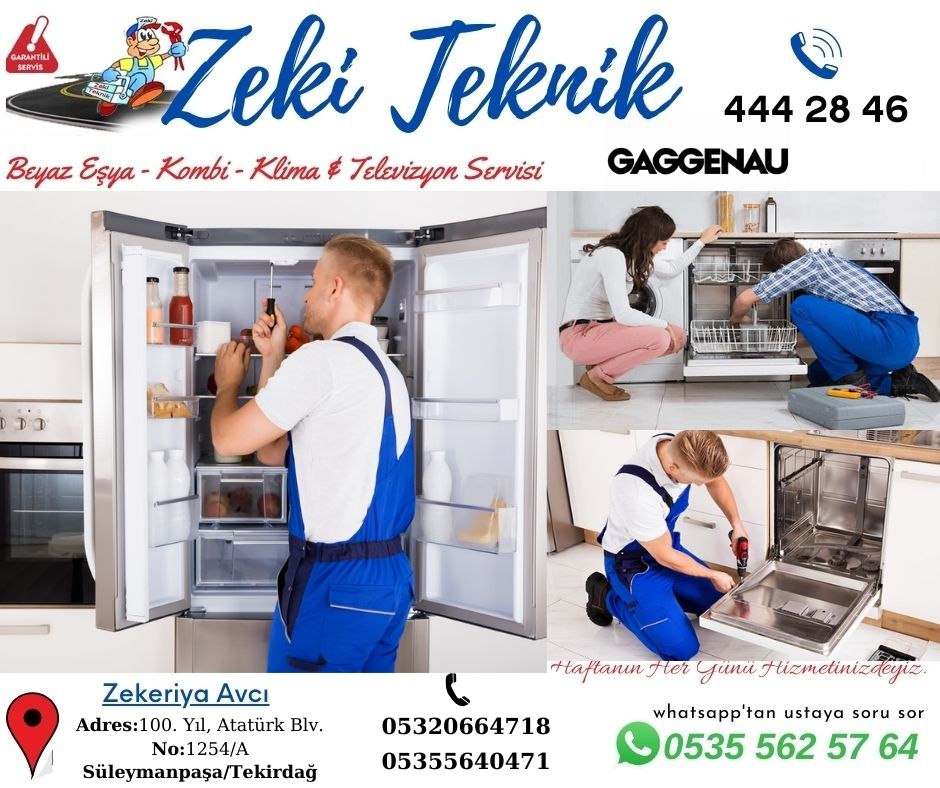 Süleymanpaşa GAGGENAU Servisi