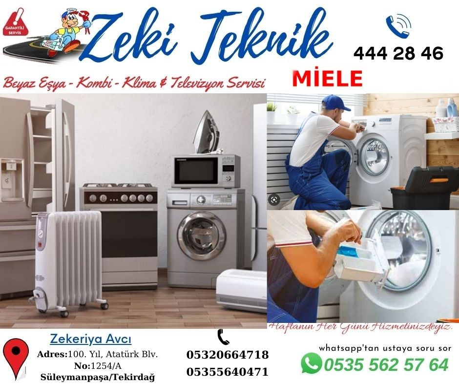 Süleymanpaşa Miele Servisi
